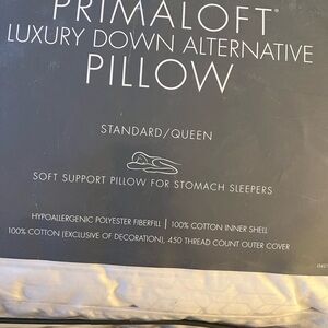 Luxury Down Alternative Pillow - White Queen